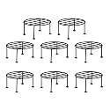 NAYRA N.A Supplier Iron Indoor/Outdoor Flowerpot/Plant Stand for Home Garden Balcony, Living Room Décor (Pack of 8)