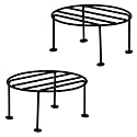NAYRA N.A Supplier Iron Indoor/Outdoor Flowerpot/Plant Stand for Home Garden Balcony, Living Room Décor (Pack of 2)