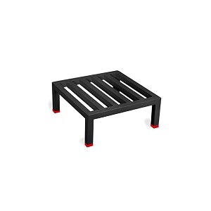 nayra square plants stand set of 1 stands black iron stand for heavy gamla and planter stand for home garden and balconypack of -1