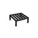 NAYRA Square Plants Stand Set of 1 Stands| Black Iron Stand For Heavy Gamla and Planter |Stand for Home Garden and Balcony(Pack of -1)
