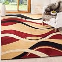 Handmade Geometrical Pattern Woollen Rugs 1 inch Thick Pile (8x8 Feet Square) Color Multi