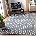Handmade Geometrical Pattern Woollen Rugs 1 inch Thick Pile (8x8 Feet Square) Color Multi