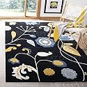 Handmade Geometrical Pattern Woollen Rugs 1 inch Thick Pile(4x6 Feet) Color Multi