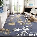 Handmade Geometrical Pattern Woollen Rugs 1 inch Thick Pile (7x10 Feet) Color Multi