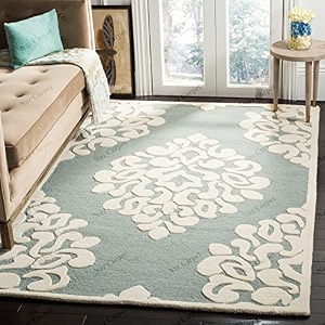 handwoven handtufted area rugs 1 inch thick pile 12 x 18 feet color multi