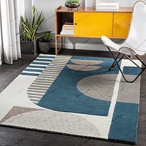 new handmade bhutan kargil pattern classical woollen rugs 1 inch thick pile 8x11 feet color multi