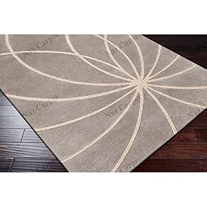 new handmade bhutan kargil pattern classical woollen rugs 1 inch thick pile 5x8 feet color multi