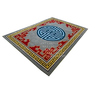 new handmade bhutan kargil pattern classical woollen rugs 1 inch thick pile 8x11 feet color multi
