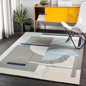 new handmade bhutan kargil pattern classical woollen rugs 1 inch thick pile 5x8 feet color multi