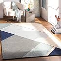 New Handmade Bhutan (Kargil) Pattern Classical Woollen Rugs 1 inch Thick Pile (5x7 Feet) Color Multi