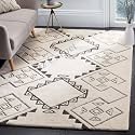 New Handmade Bhutan (Kargil) Pattern Classical Woollen Rugs 1 inch Thick Pile (3x6 Feet) Color Multi