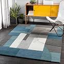 New Handmade Bhutan (Kargil) Pattern Classical Woollen Rugs 1 inch Thick Pile (8x11 Feet) Color Multi