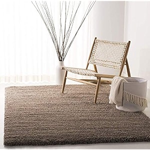 naze modern export quality micro fiber shaggy carpet runner for hall room guest room bedroom etccolor-mouse size 3x5 feet92x152 cm