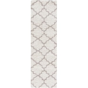 naze modern export quality micro fiber shaggy carpet runner for hall room guest room bedroom etccolor- ivory beige ii size2x4 feet 60x120 cm