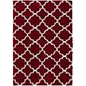 Naze Modern Export Quality Micro Fiber Shaggy Carpet, Runner for Hall, Room, Guest Room, Bedroom etcColor-. Red Ivory II Size 2x5 feet(60x155 cm)