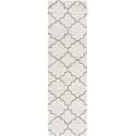 Naze Modern Export Quality Micro Fiber Shaggy Carpet, Runner for Hall, Room, Guest Room, Bedroom etcColor-. Ivory Beige II Size 2x5 feet(60x155 cm)