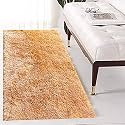 Naze Modern Export Quality Micro Fiber Shaggy Carpet, Runner for Hall, Room, Guest Room, Bedroom etcColor-Gold Size2x4 feet (60x120 cm)