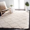 Naze Modern Export Quality Micro Fiber Shaggy Carpet, Runner for Hall, Room, Guest Room, Bedroom etcColor-. Ivory Beige II Size 3x5 feet(92x152 cm)