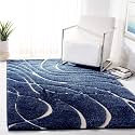Naze Modern Geometric Area Rug Shag Texture