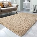 Naze Modern Geometric Area Rug Shag Texture