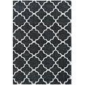 Naze Modern Geometric Area Rug Shag Texture