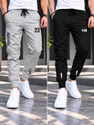 NB NICKY BOY Men Printed Grey Black