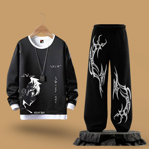 NB NICKY BOY Printed Men Track Suit