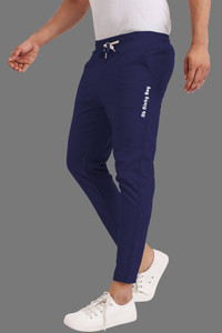 NB NICKY BOY Solid Men Blue Track