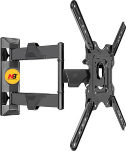 nb north bayou nb - north bayou p4 full motion cantilever wall mount for 32 to 55 led tv stand base furniture accessories iron
