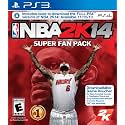 NBA 2K14 Playstation 3 PS3 Super Fan Pack with Additional PS4 Download Code