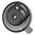 NC301 Replacement Outer Bowl Lid Compatible with Ninja Ice Cream Maker, Model # NC299AMZ/ NC301/ NC300, Reusable Creami Accessories for Ninja Creami Replacement Parts（No Paddle)