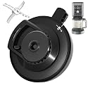 NC501 Paddle Outer Bowl Lid,Replacement Outer Bowl Lid and Paddle for Ninja NC500 Series,CREAMi Deluxe lce Cream Accessories,NC501 Replacement Parts