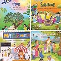 NCERT Class 5 Textbook Set (Pack of 4) – Veena, Santoor, Maths Mela & Our Wondrous World | Latest 2025–26 Edition | Hindi, English, Maths & EVS Books for Class 5 | Updated Curriculum