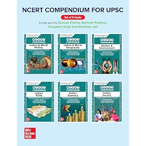 ncert compendium for upsc set of 6 books  history geography science polity economy amp society  old amp new ncert from class 6th to 12th  one stop solution for upsc amp state pscs  2024-25 exam