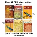 NCERT textbooks class 12th physics part 1&2 chemistry part 1&2 and mathematics 2025-26 Edition