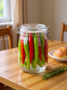 NCOOL Glass Pickle Jar - 1000 ml