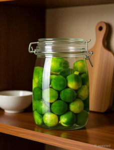 NCOOL Glass Pickle Jar - 1000 ml