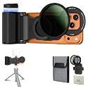 (with ND2-128 ND Filter) 67mm Magnet Phone Filter Mount + DSLR Style Grip
