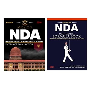 nda mathematics formula book and mission nda exam guide set of 2 books for defence academy preparation