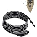 NDakte Bike Lock, Extra Long Straight Cable Lock (6FT, 12FT, 18FT, 22FT, 27ft) with Resettable Combination, Unique Narrow Designed for Kayaks, Scooters, Paddle Boards and Outdoor Gear
