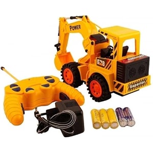 ndas international construction vehicle toys plastic truck toy for kids boy dig and dump yellow