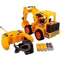 NDAS INTERNATIONAL Construction Vehicle Toys Plastic Truck Toy For Kids Boy (Dig And Dump), Yellow