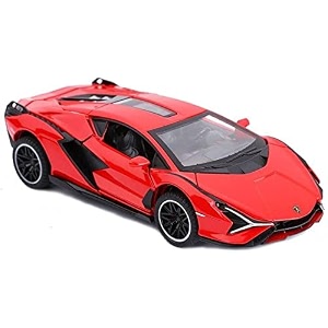 ndas international exclusive alloy metal pull back die-cast car 132 lamborgini squadra corse diecast metal pullback toy car with openable doors amp light music boys toys for kidscolors as per stock
