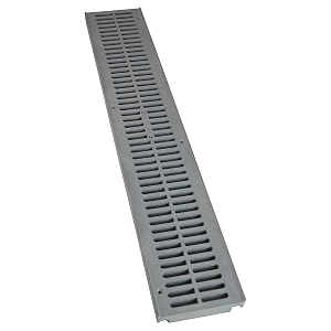 nds 241-1 spee-d channel drain grate gray