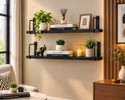 NDS Steel 2 Tier Wall Mounted Shelf