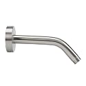 NearMoon Shower Arm with Flange, Made of 304 Stainless Steel Shower Extension Extender Pipe, Wall-Mounted for Fixed Bathroom Showerhead, Never Rust (8 Inch, Brushed Nickel)