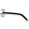 NearMoon Shower Arm with Flange, Made of 304 Stainless Steel Shower Extension Extender Pipe, Wall-Mounted for Fixed Bathroom Showerhead, Never Rust (10 Inch, Chrome Finish)