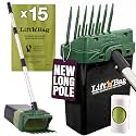 Neater Pet Brands Lift N' Bag Dog Pooper Scooper with 31" Pole, 15 Bags