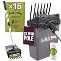 Neater Pet Brands Lift N' Bag Dog Pooper Scooper with 22" Pole, 15 Bags