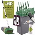 Neater Pet Brands Lift N' Bag Dog Pooper Scooper with 31" Pole, 60 Bags